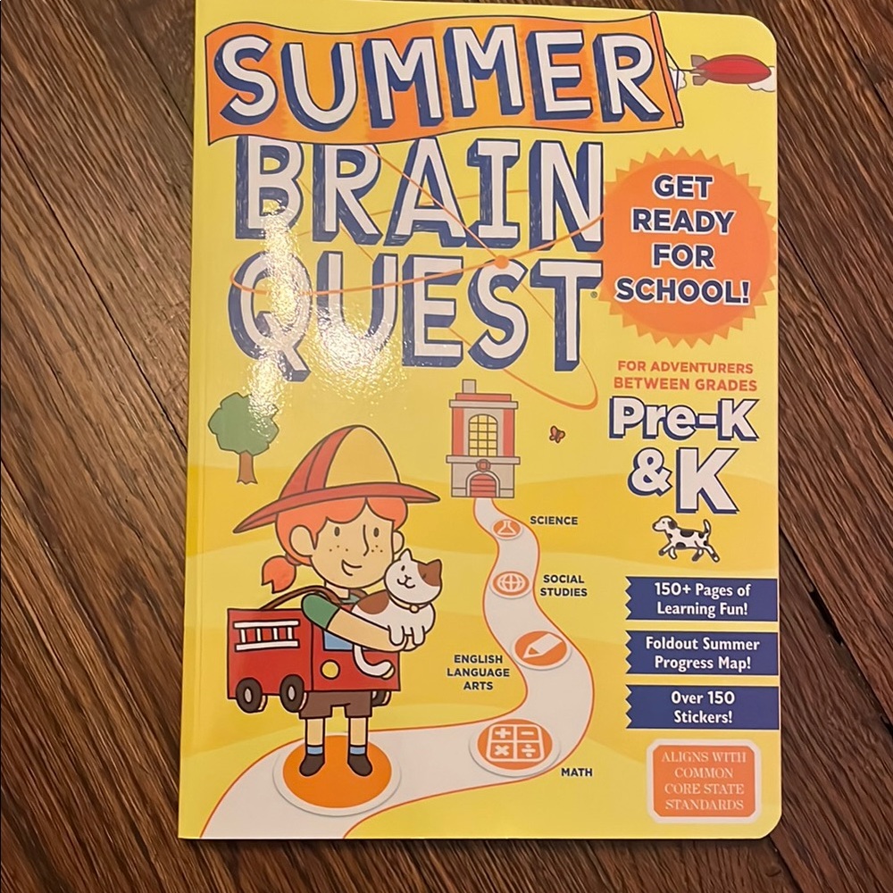Summer Workbook for Pre-K & K